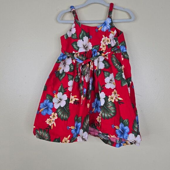 Tropical Hawaiian dress size 2 - Picture 4 of 4